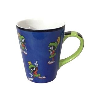 Warner Bros Studio Store Marvin The Martian Blue Coffee‎ Mug Looney Tunes
